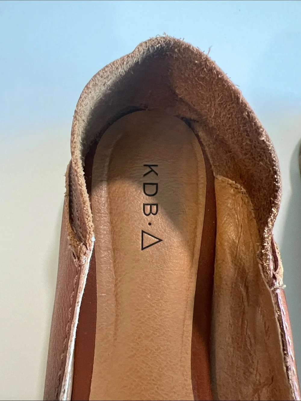 Kelsie Dagger - 10, Open-Toe Brown Women's Sandals, Flats, genuine leather
